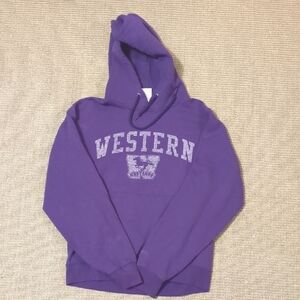 Jerzees NuBlend Western Purple Hoodie